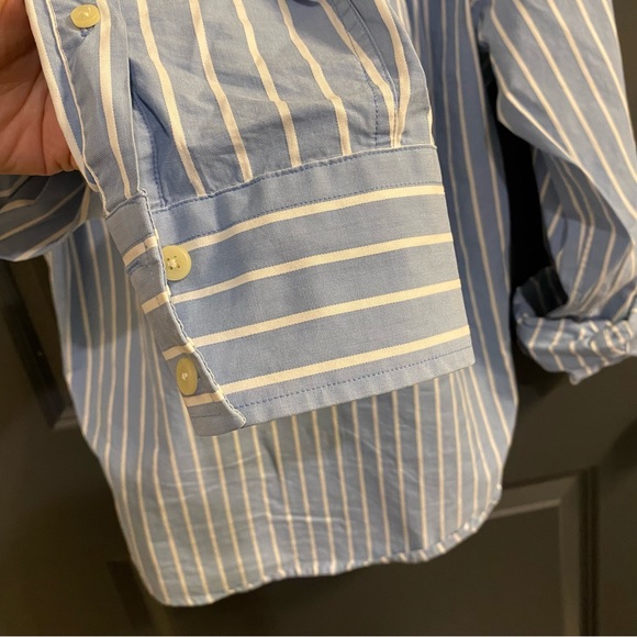 Men’s Abercrombie Striped Long Sleeve Button Down | L - Picture 5 of 6